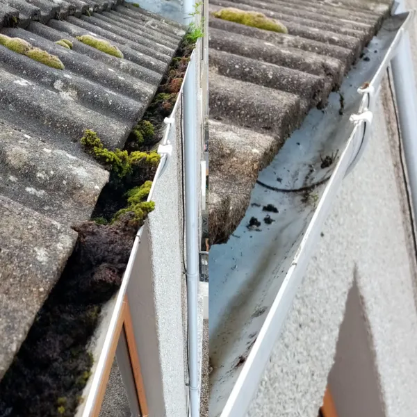 Gutter debris removal