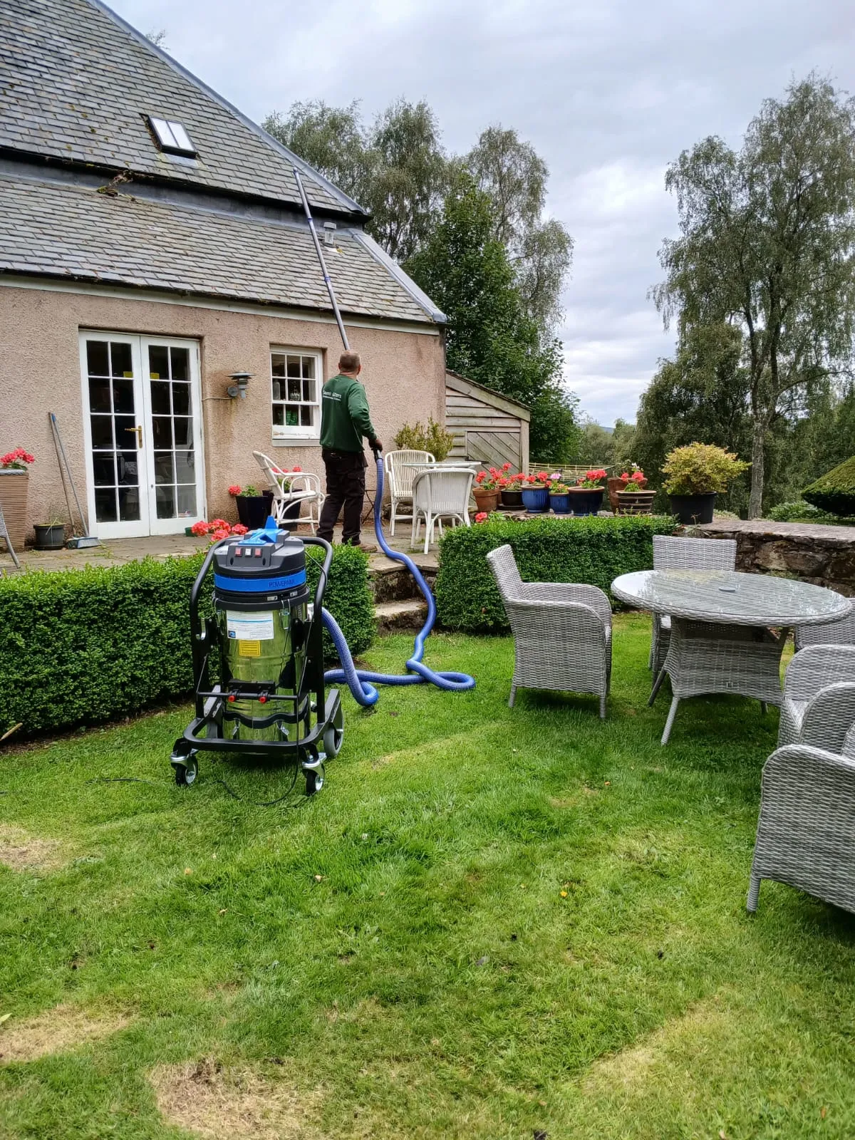 Professional gutter cleaning services in Moray